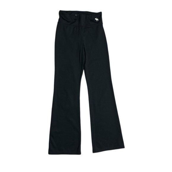 Kids Black Flared Pants - Picture 2 of 3